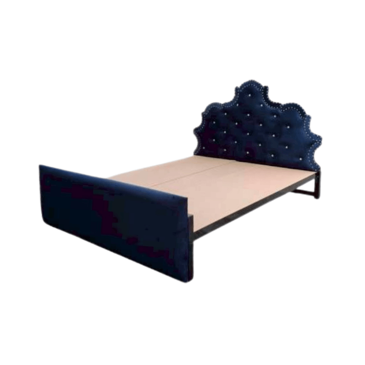 ฐานรองหัวเตียง 3.5 ฟุต WISDOM DESIGN FURNITURE รุ่น SECRET สีกรม